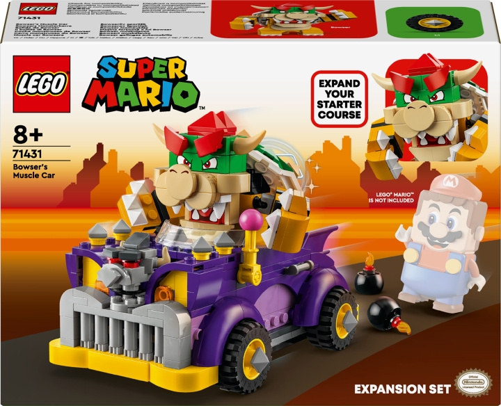 LEGO Super Mario 71431 - Bowser\'s Muscle Car Expansion Set in the group TOYS, KIDS & BABY PRODUCTS / Toys / Building toys / Lego at TP E-commerce Nordic AB (C52134)