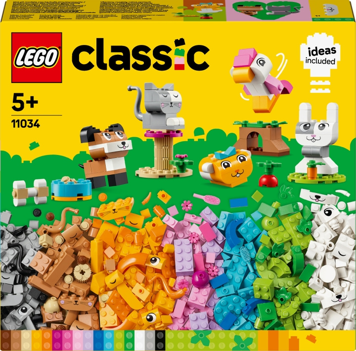 LEGO Classic 11034 - Creative Pets in the group TOYS, KIDS & BABY PRODUCTS / Toys / Building toys / Lego at TP E-commerce Nordic AB (C52188)