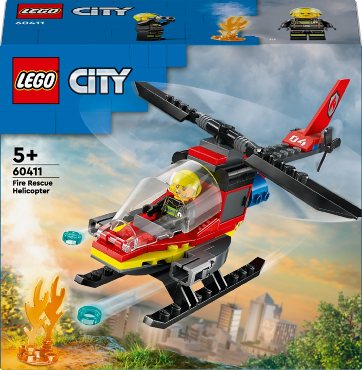 LEGO City Fire 60413 - Fire Rescue Plane in the group TOYS, KIDS & BABY PRODUCTS / Toys / Building toys / Lego at TP E-commerce Nordic AB (C52218)