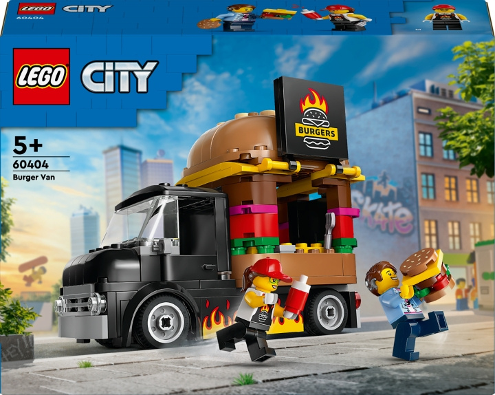 LEGO City Great Vehicles 60404 - Burger Truck in the group TOYS, KIDS & BABY PRODUCTS / Toys / Building toys / Lego at TP E-commerce Nordic AB (C52225)