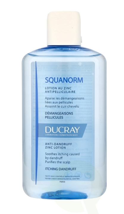 Ducray Squanorm Anti-Dandruff Zinc Lotion 200 ml in the group BEAUTY & HEALTH / Hair & Styling / Hair care / Conditioner spray/cure at TP E-commerce Nordic AB (C52293)