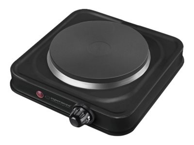 Esperanza Elvärmeplatta Svart in the group HOME, HOUSEHOLD & GARDEN / Household appliances / Cooktops and Hot plates at TP E-commerce Nordic AB (C52395)