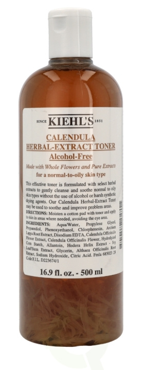 Kiehls Kiehl\'s Calendula Herbal Extract Toner 500 ml in the group BEAUTY & HEALTH / Skin care / Face / Face Water & Facemist at TP E-commerce Nordic AB (C52439)