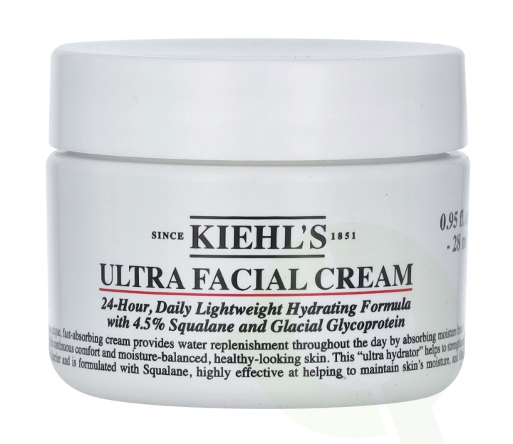 Kiehls Kiehl\'s 24-Hour Ultra Facial Cream 28 ml in the group BEAUTY & HEALTH / Skin care / Face / Face creams at TP E-commerce Nordic AB (C52444)