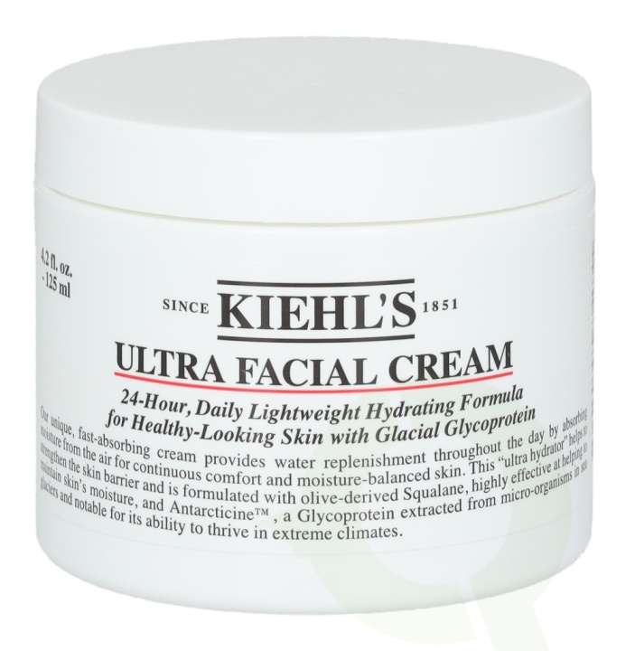 Kiehls Kiehl\'s 24-Hour Ultra Facial Cream 125 ml in the group BEAUTY & HEALTH / Skin care / Face / Face creams at TP E-commerce Nordic AB (C52446)