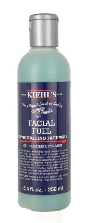 Kiehls Kiehl\'s Men Facial Fuel Energizing Face Wash 250 ml in the group BEAUTY & HEALTH / Skin care / Face / Cleaning at TP E-commerce Nordic AB (C52466)