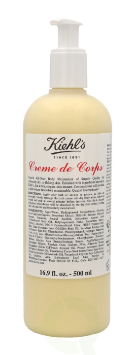 Kiehls Kiehl\'s Creme De Corps 500 ml in the group BEAUTY & HEALTH / Skin care / Body health / Body lotion at TP E-commerce Nordic AB (C52471)