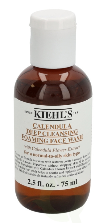 Kiehls Kiehl\'s Calendula Deep Cleansing Foaming Face Wash 75 ml For A Normal-To-Oily Skin Type in the group BEAUTY & HEALTH / Skin care / Face / Cleaning at TP E-commerce Nordic AB (C52477)