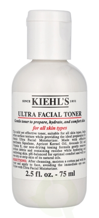 Kiehls Kiehl\'s Ultra Facial Toner 75 ml For All Skin Types in the group BEAUTY & HEALTH / Skin care / Face / Cleaning at TP E-commerce Nordic AB (C52479)