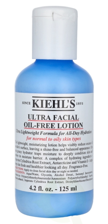 Kiehls Kiehl\'s Ultra Facial Oil-Free Lotion 125 ml For Normal To Oily Skin Types in the group BEAUTY & HEALTH / Skin care / Face / Face creams at TP E-commerce Nordic AB (C52481)