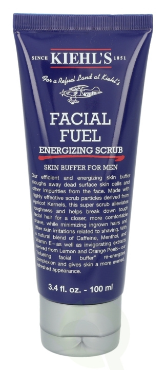 Kiehls Kiehl\'s Men Facial Fuel Energizing Scrub 100 ml in the group BEAUTY & HEALTH / Skin care / Face / Scrub / Peeling at TP E-commerce Nordic AB (C52482)