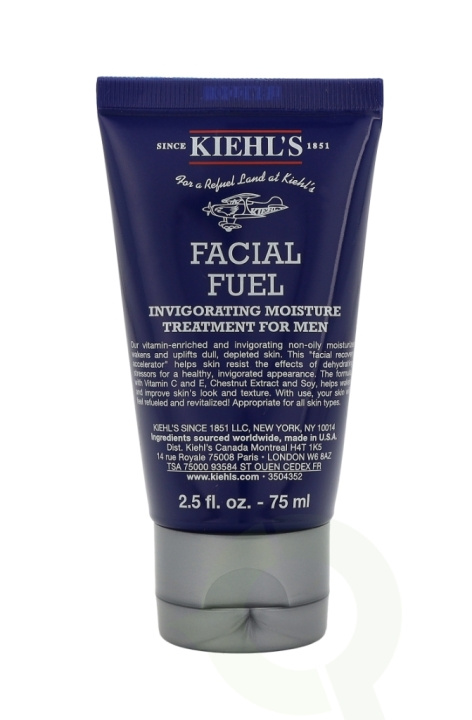 Kiehls Kiehl\'s Men Facial Fuel Energizing Moisture Treatment 75 ml For All Skin Types in the group BEAUTY & HEALTH / Skin care / Face / Face creams at TP E-commerce Nordic AB (C52483)