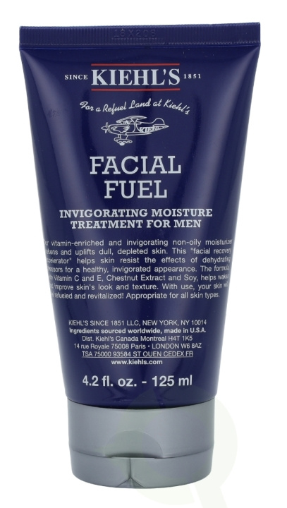 Kiehls Kiehl\'s Men Facial Fuel Energizing Moisture Treatment 125 ml For All Skin Types in the group BEAUTY & HEALTH / Skin care / Face / Face creams at TP E-commerce Nordic AB (C52484)