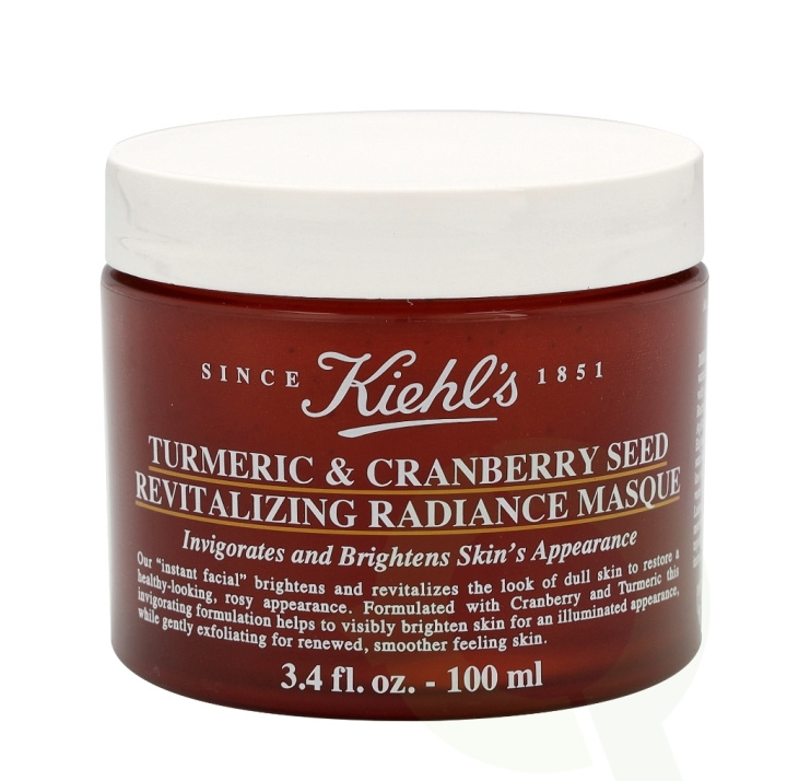 Kiehls Kiehl\'s Turmeric&Cranberry Seed Energiz.Radiance Masque 100 ml in the group BEAUTY & HEALTH / Skin care / Face / Masks at TP E-commerce Nordic AB (C52486)