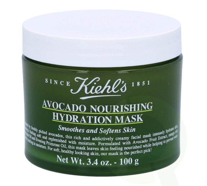 Kiehls Kiehl\'s Avocado Nourishing Hydration Mask 100 gr Smoothes And Softens Skin in the group BEAUTY & HEALTH / Skin care / Face / Masks at TP E-commerce Nordic AB (C52502)