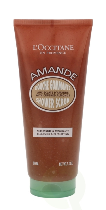 L\'Occitane Almond Shower Scrub 200 ml Cleansing & Exfoliating in the group BEAUTY & HEALTH / Skin care / Body health / Bath & Shower gels at TP E-commerce Nordic AB (C52518)