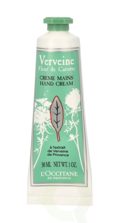 L\'Occitane Verveine Fleur De Carotte Hand Cream 30 ml in the group BEAUTY & HEALTH / Manicure / Pedicure / Hand Creams at TP E-commerce Nordic AB (C52639)