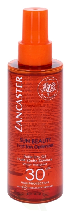 Lancaster Sun Beauty Satin Dry Oil SPF30 150 ml in the group BEAUTY & HEALTH / Skin care / Tanning / Sunscreen at TP E-commerce Nordic AB (C52684)