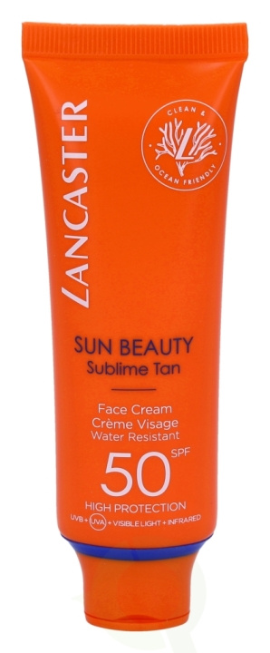 Lancaster Sun Beauty Comfort Touch Face Creamspf50 50 ml in the group BEAUTY & HEALTH / Skin care / Tanning / Sunscreen at TP E-commerce Nordic AB (C52689)