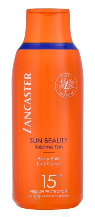 Lancaster Sun Beauty Silky Milk SPF15 175 ml in the group BEAUTY & HEALTH / Skin care / Tanning / Sunscreen at TP E-commerce Nordic AB (C52692)