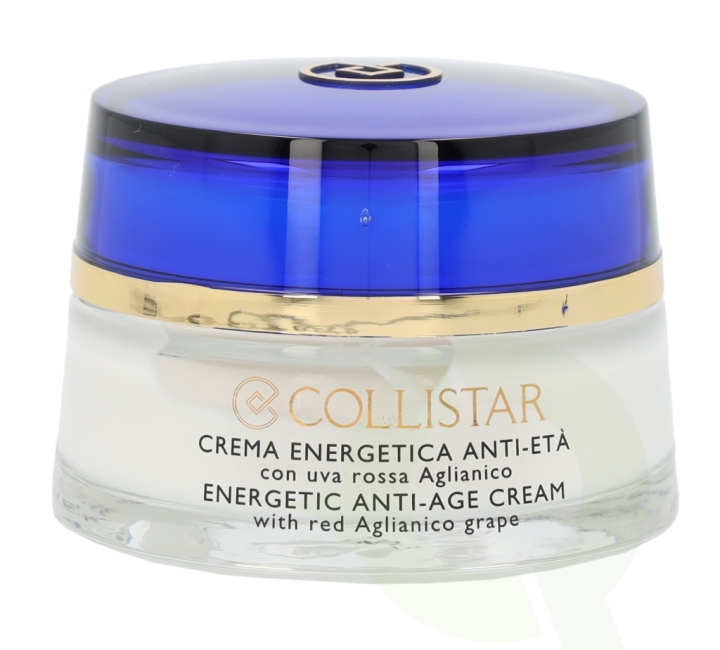 Collistar Energetic Anti-Age Cream 50 ml With Red Aglianico Grape in the group BEAUTY & HEALTH / Skin care / Face / Anti age at TP E-commerce Nordic AB (C53230)