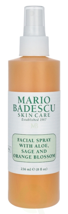 Mario Badescu Facial Spray With Aloe, Sage & Orange Blossom 236 ml in the group BEAUTY & HEALTH / Skin care / Face / Face Water & Facemist at TP E-commerce Nordic AB (C53591)