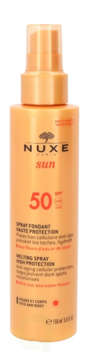 Nuxe Sun Melting Spray High Protection SPF50 150 ml in the group BEAUTY & HEALTH / Skin care / Tanning / Sunscreen at TP E-commerce Nordic AB (C54292)