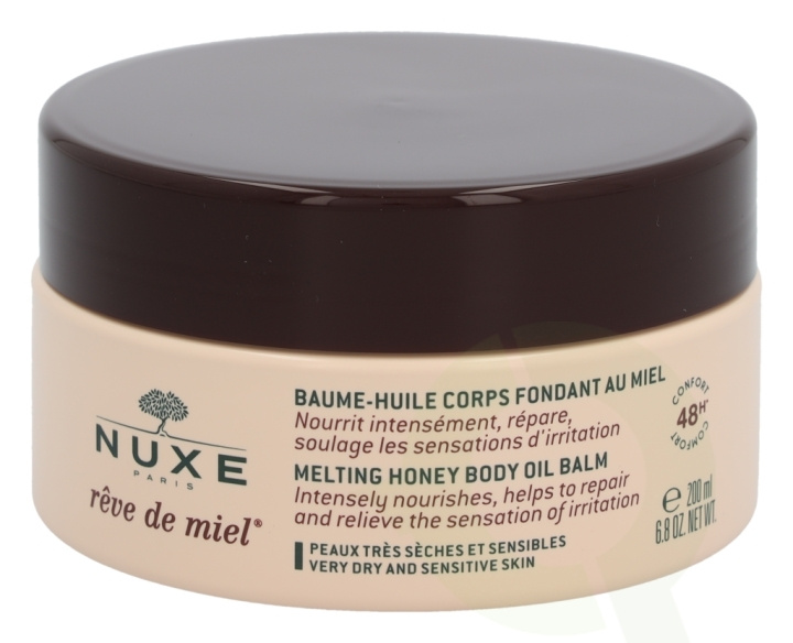 Nuxe Reve De Miel Melting Body Oil Balm 200 ml Very Dry And Sensitive Skin in the group BEAUTY & HEALTH / Skin care / Body health / Body lotion at TP E-commerce Nordic AB (C54311)