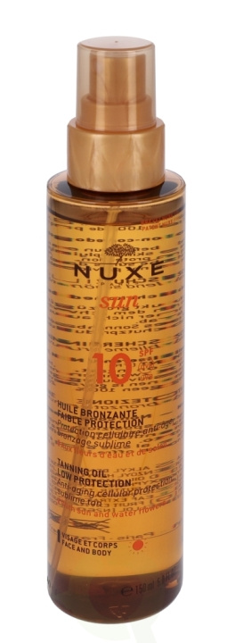 Nuxe Sun Tanning Oil for Face and Body SPF10 150 ml in the group BEAUTY & HEALTH / Skin care / Tanning / Sunscreen at TP E-commerce Nordic AB (C54334)