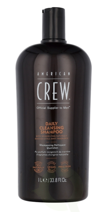 American Crew Daily Cleansing Shampoo 1000 ml in the group BEAUTY & HEALTH / Hair & Styling / Hair care / Schampoo at TP E-commerce Nordic AB (C54415)