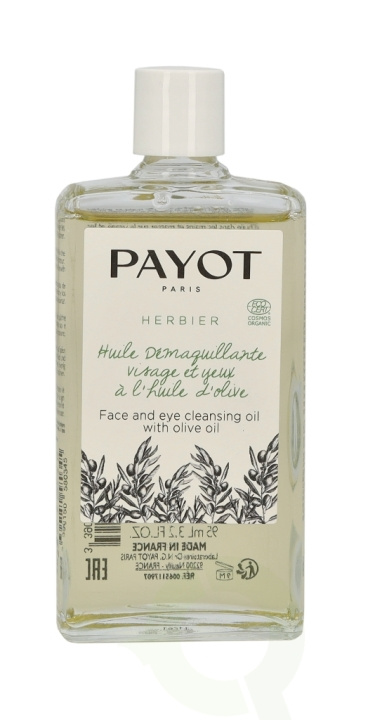 Payot Herbier Face And Eye Cleansing Oil 95 ml With Olive Oil in the group BEAUTY & HEALTH / Skin care / Face / Cleaning at TP E-commerce Nordic AB (C54932)