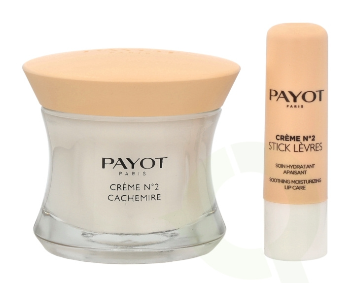 Payot Creme No.2 Your Softening Routine Set 54 ml Day Cream 50ml/Lip Balm 4gr in the group BEAUTY & HEALTH / Gift sets / Gift sets for her at TP E-commerce Nordic AB (C54954)