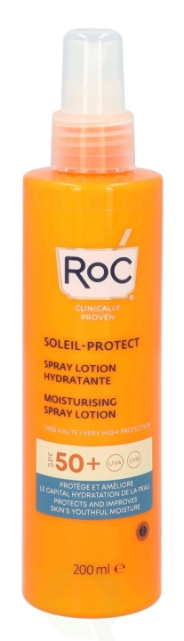 ROC Soleil-Protect Moisturising Spray Lotion SPF50 200 ml in the group BEAUTY & HEALTH / Skin care / Tanning / Sunscreen at TP E-commerce Nordic AB (C54982)