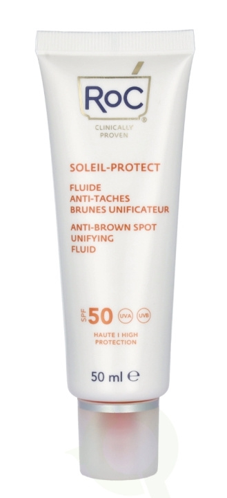 ROC Soleil-Protect Anti-Brown Spot Unifying Fluid SPF50+ 50 ml Visibly Reduces, Brown Spots in the group BEAUTY & HEALTH / Skin care / Tanning / Sunscreen at TP E-commerce Nordic AB (C54983)