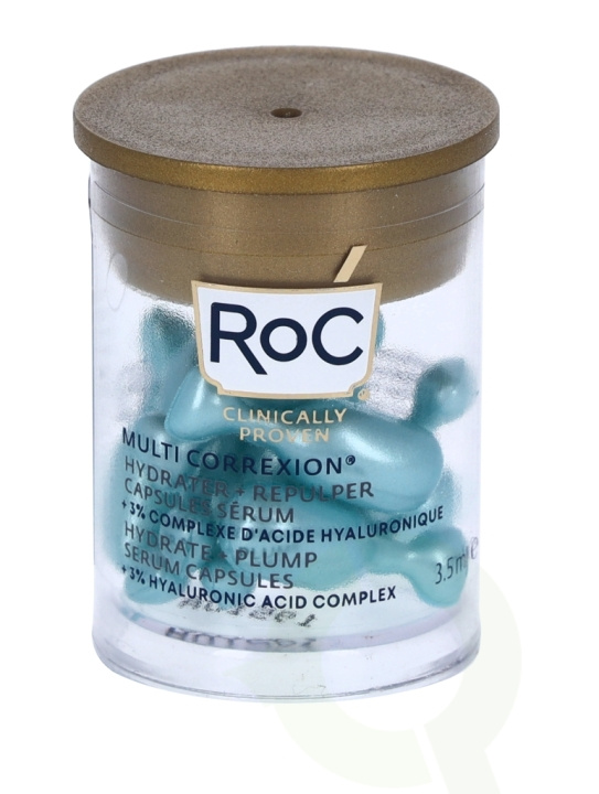 ROC Multi Correxion Hydrate & Plump Serum Capsules 3.5 ml 10x0,35ml in the group BEAUTY & HEALTH / Skin care / Face / Skin serum at TP E-commerce Nordic AB (C55004)