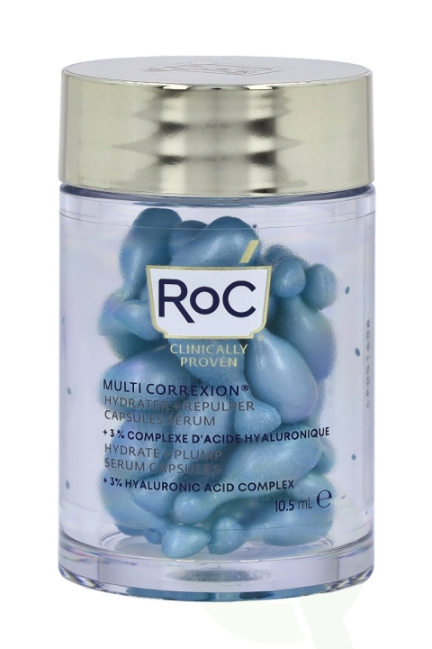 ROC Multi Correxion Hydrate & Plump Serum Capsules 10.5 ml 30x0,35ml in the group BEAUTY & HEALTH / Skin care / Face / Skin serum at TP E-commerce Nordic AB (C55005)