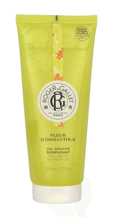 Roger & Gallet Fleur D\'Osmanthus Shower Gel 200 ml in the group BEAUTY & HEALTH / Skin care / Body health / Bath & Shower gels at TP E-commerce Nordic AB (C55149)