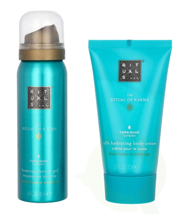 Rituals Karma Set 120 ml Body Cream 70ml/Foaming Shower Gel 50ml in the group BEAUTY & HEALTH / Gift sets / Gift sets for her at TP E-commerce Nordic AB (C55179)