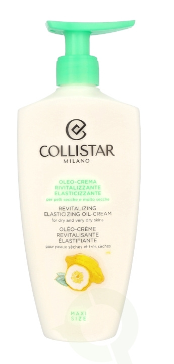 Collistar Revitalizing Elasticizing Oil-Cream 400 ml in the group BEAUTY & HEALTH / Skin care / Body health / Body lotion at TP E-commerce Nordic AB (C55593)