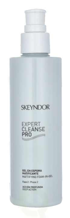 Skeyndor Expert Cleanse Pro Mattifying Foam-In-Gel 200 ml in the group BEAUTY & HEALTH / Skin care / Face / Cleaning at TP E-commerce Nordic AB (C55986)