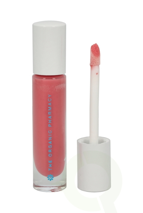 The Organic Pharmacy Volumising Balm Gloss 5 ml Pink in the group BEAUTY & HEALTH / Makeup / Lips / Lip balm at TP E-commerce Nordic AB (C56257)