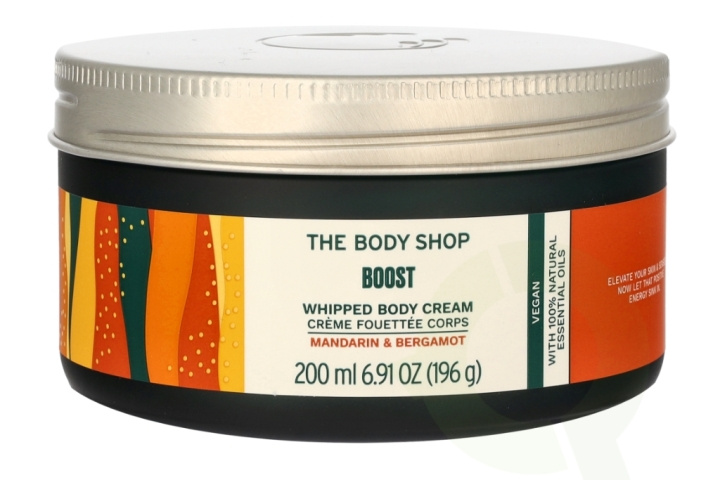 The Body Shop Boost Whipped Body Cream 200 ml Mandarin & Bergamot in the group BEAUTY & HEALTH / Skin care / Body health / Body lotion at TP E-commerce Nordic AB (C56355)