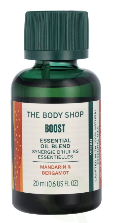 The Body Shop Boost Essential Oil Blend 20 ml Mandarin & Bergamot in the group BEAUTY & HEALTH / Skin care / Body health / Body oil at TP E-commerce Nordic AB (C56366)