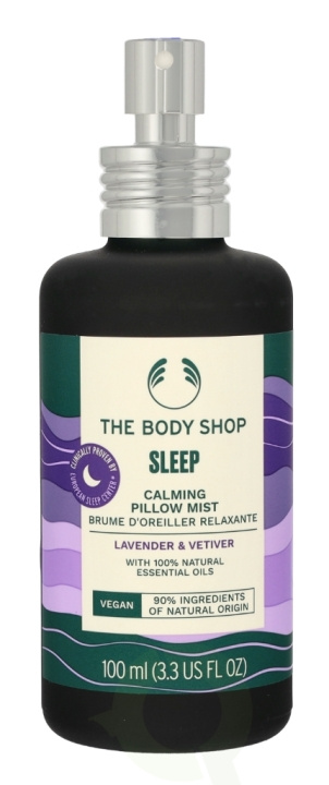 The Body Shop Sleep Calming Pillow Mist 100 ml Lavender & Vetiver in the group BEAUTY & HEALTH / Fragrance & Perfume / Other fragrances / Fragrance diffuser at TP E-commerce Nordic AB (C56373)