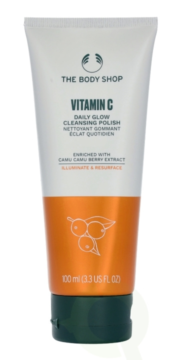 The Body Shop Daily Glow Cleansing Polish 100 ml Vitamin C in the group BEAUTY & HEALTH / Skin care / Face / Scrub / Peeling at TP E-commerce Nordic AB (C56383)