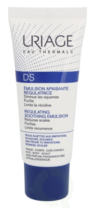 Uriage D.S. Emulsion 40 ml Reduces Scales/Face, Body & Scalp in the group BEAUTY & HEALTH / Skin care / Body health / Body lotion at TP E-commerce Nordic AB (C56529)