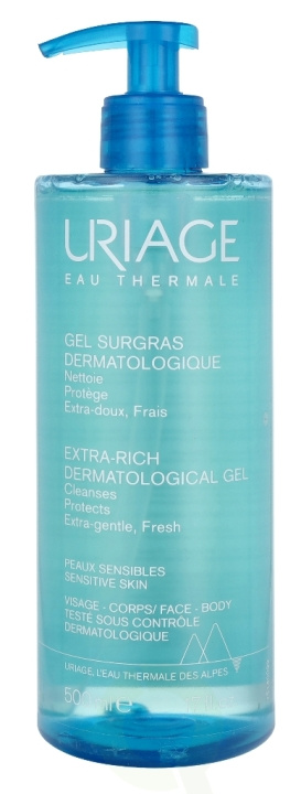 Uriage Extra-Rich Dermatalogical Gel 500 ml in the group BEAUTY & HEALTH / Skin care / Body health / Bath & Shower gels at TP E-commerce Nordic AB (C56533)