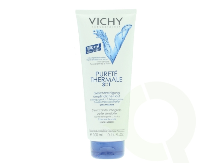 Vichy Purete Thermale 3In1 One Step Cleanser 300 ml Sensitive Skin And Eyes in the group BEAUTY & HEALTH / Skin care / Face / Cleaning at TP E-commerce Nordic AB (C56604)