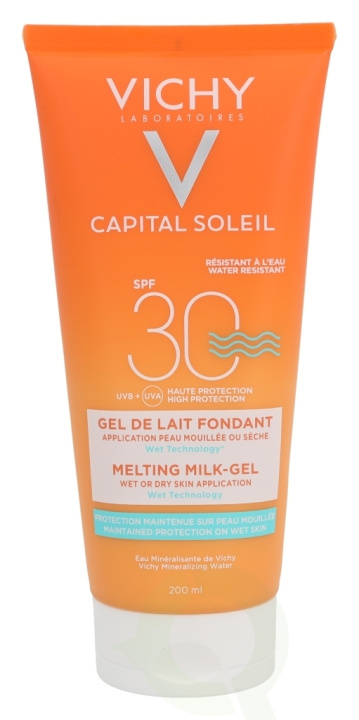 Vichy Ideal Soleil Ultra-Melting Milk Gel SPF30 200 ml in the group BEAUTY & HEALTH / Skin care / Tanning / Sunscreen at TP E-commerce Nordic AB (C56633)