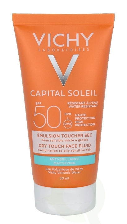 Vichy Ideal Soleil SPF50 Face Emulsion Dry Touch 50 ml in the group BEAUTY & HEALTH / Skin care / Tanning / Sunscreen at TP E-commerce Nordic AB (C56634)